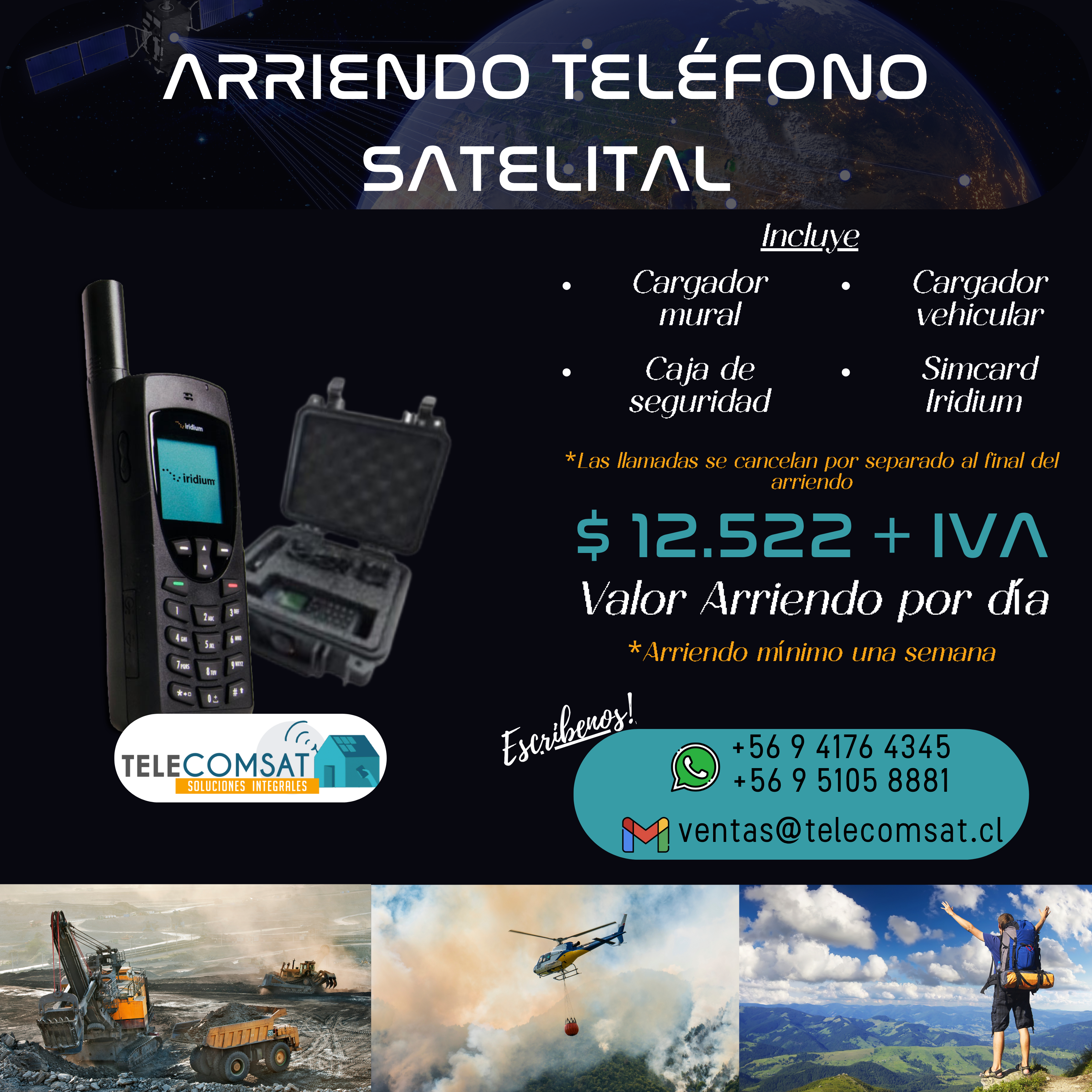 Telefonía Satelital (1080 X 1080 Px)