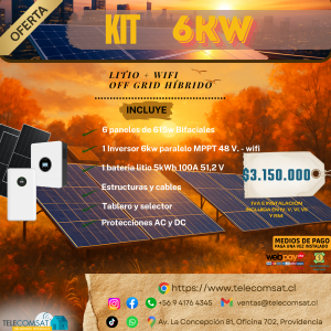 Kit 6kW Promoción