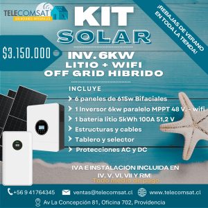 Kit 6kW Plus Promoción