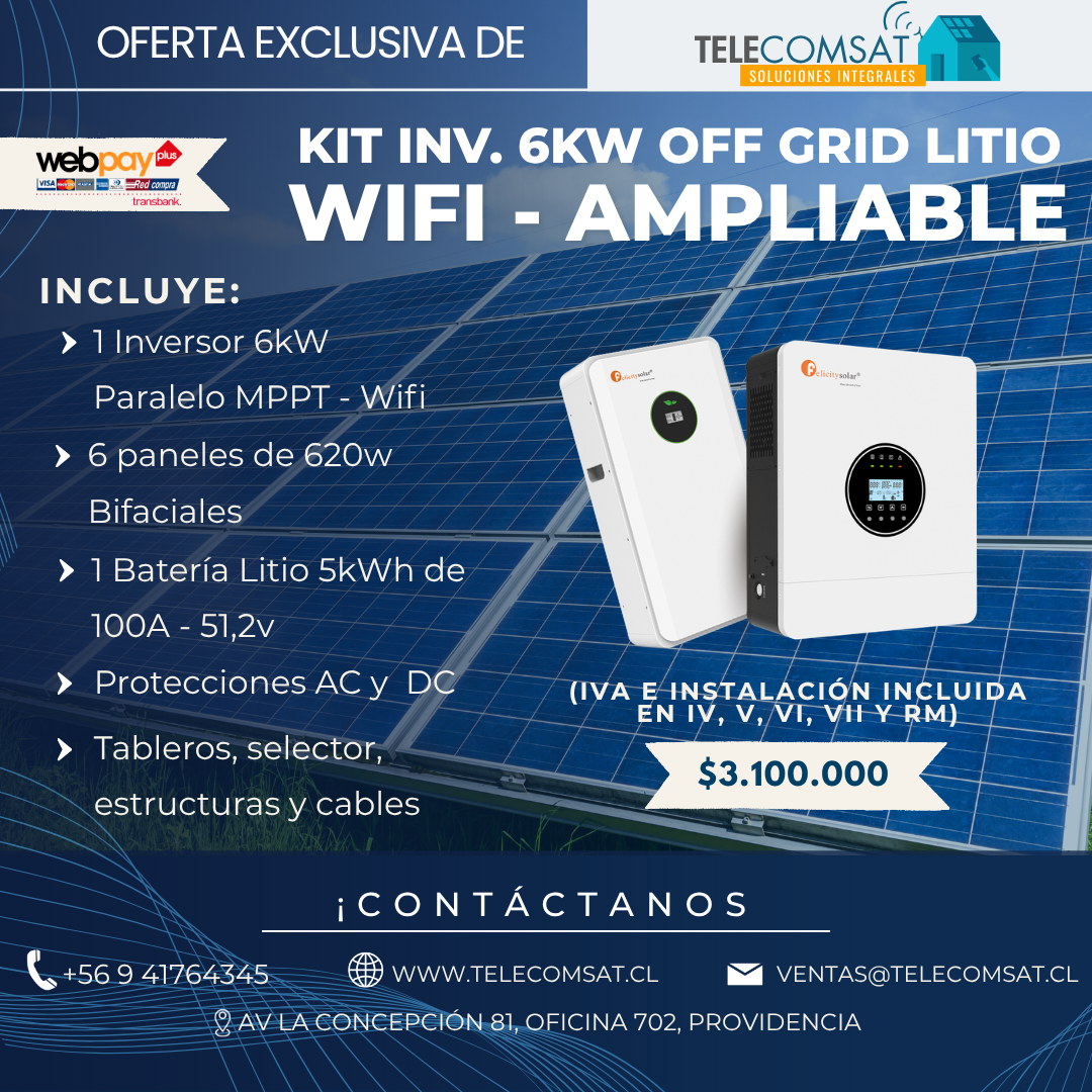 Kit Solar 6kW Promoción