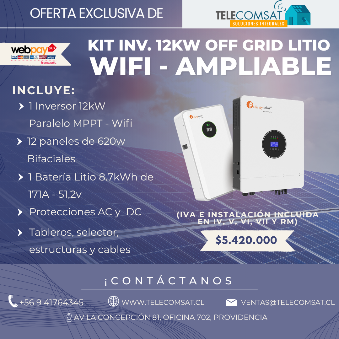 Kit Solar 12kW Promoción