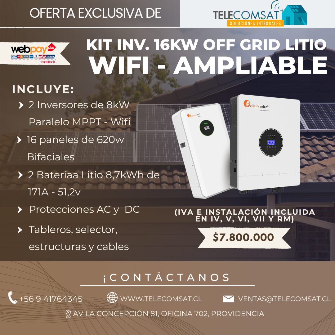 Kit Solar 16kW Promoción