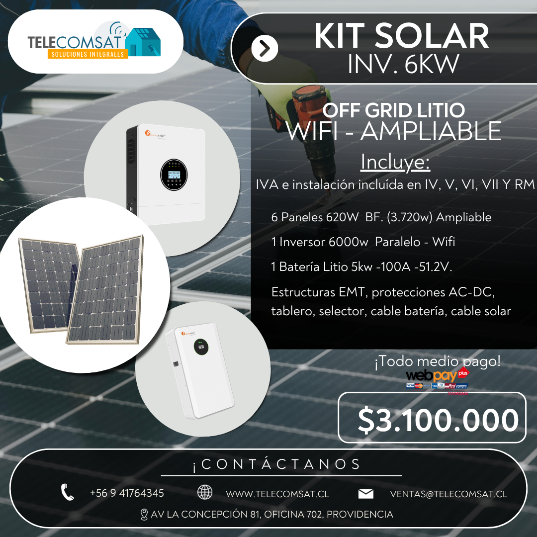 Kit Solar 6kW Promoción