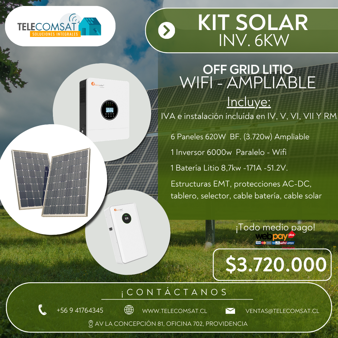Kit 6kW Plus Promoción