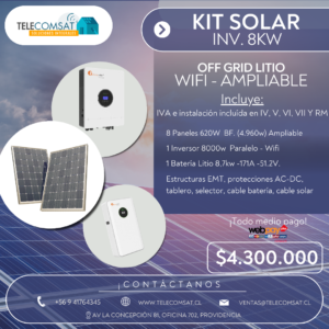 Kit 8kW Promoción