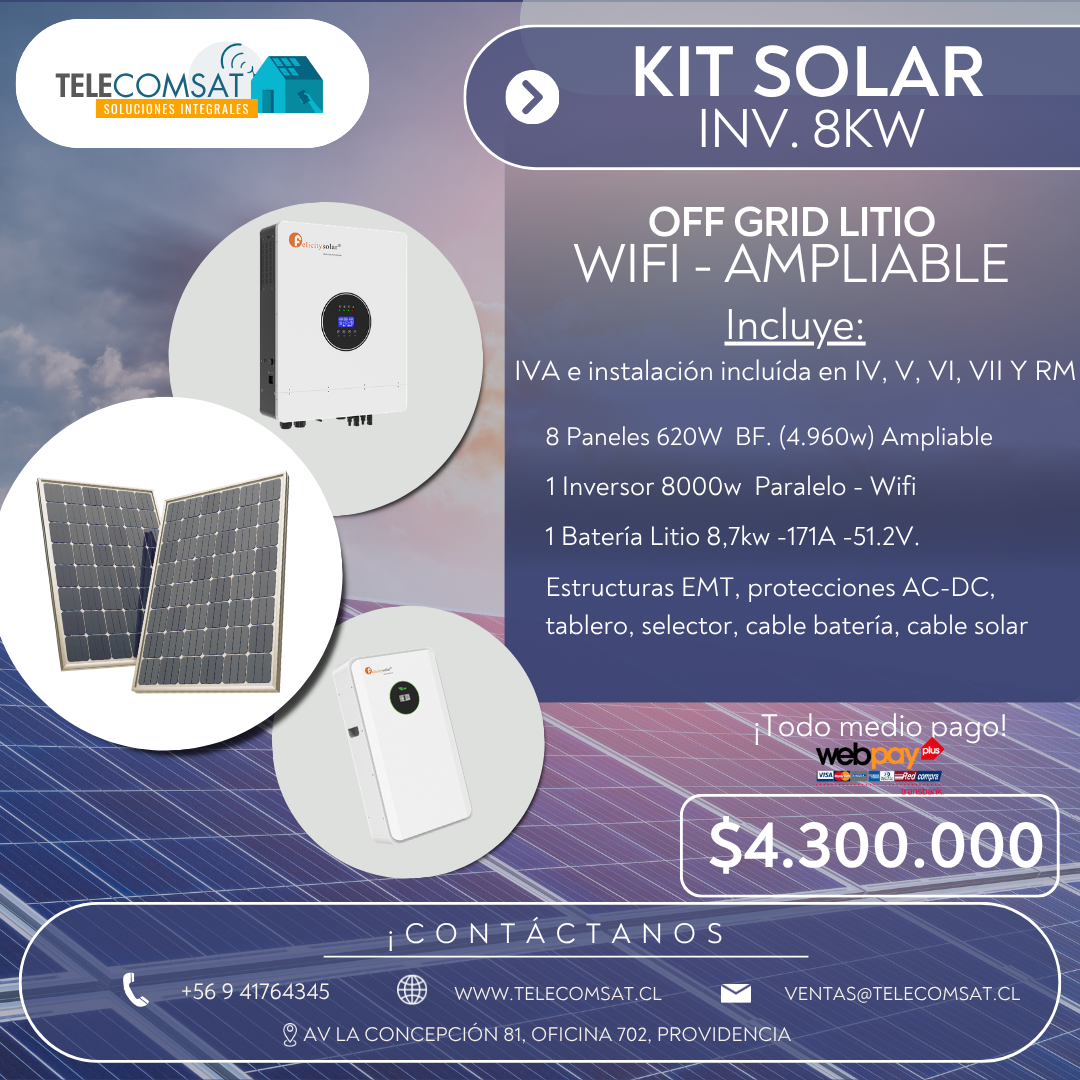 Kit 8kW Promoción
