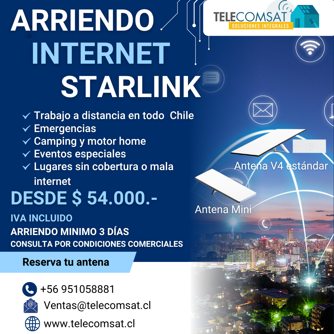 Arriendo Starlink