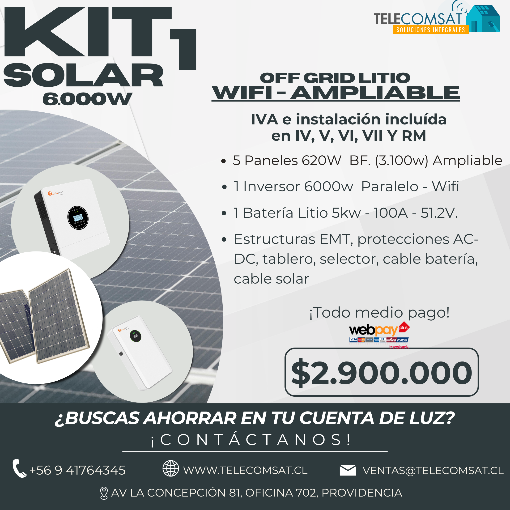 Kit 6kW Promoción