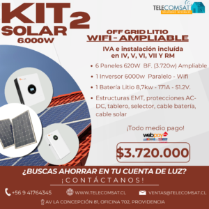Kit 6kW Plus Promoción