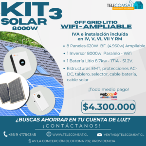Kit 8kW Promoción