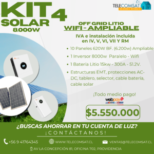 Kit 8kW Plus Promoción