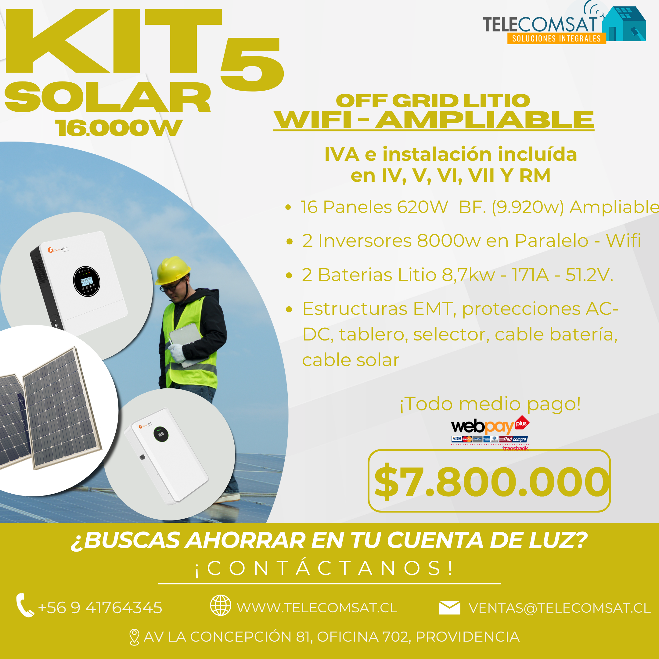 Kit 16kW Promoción