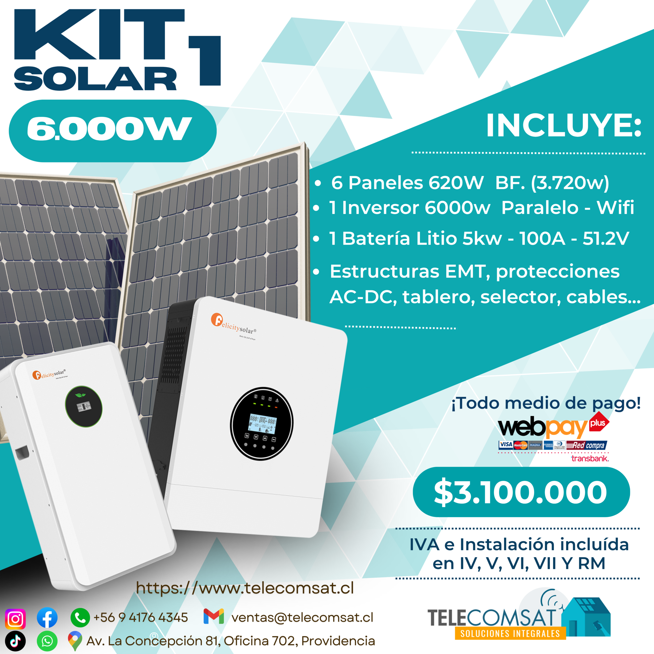 Kit 6kW Promoción