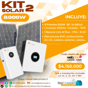 Kit 8kW Promoción