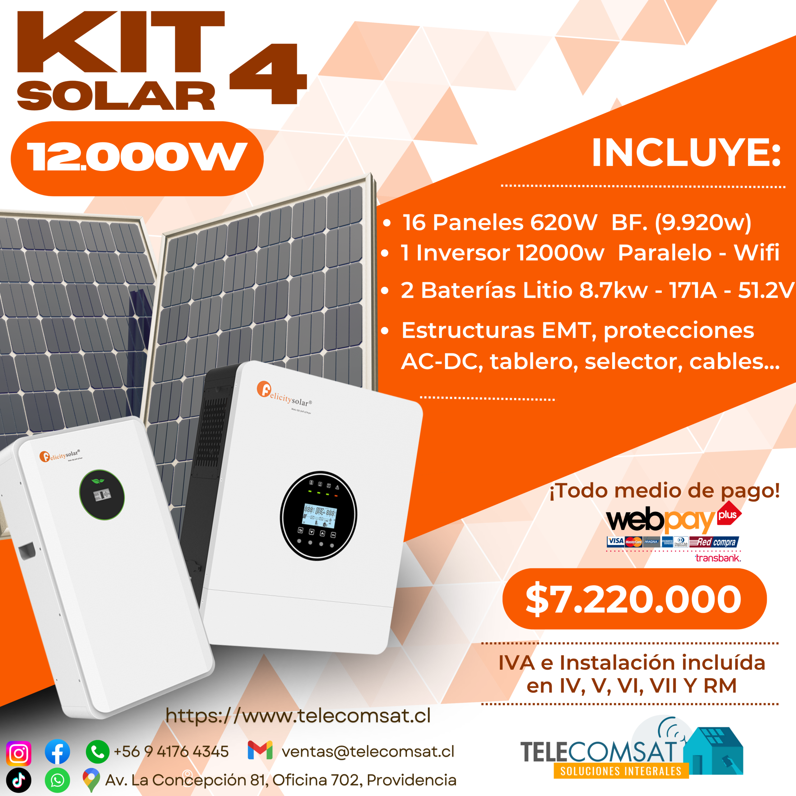 Kit 12kW Promoción
